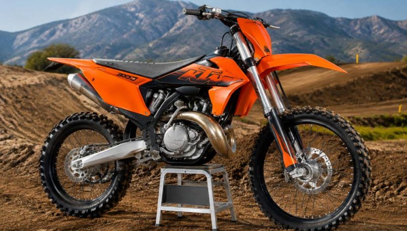 300sx : guide complet de la moto cross 2 temps de KTM