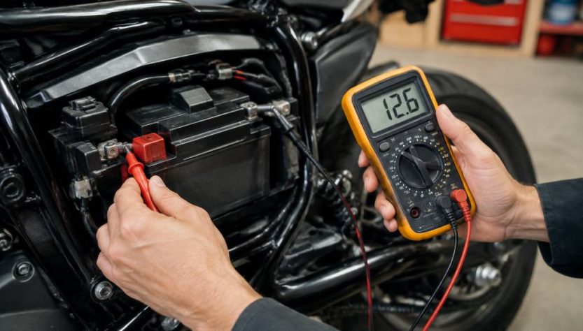 Batterie moto : quel voltage doit-elle afficher ?