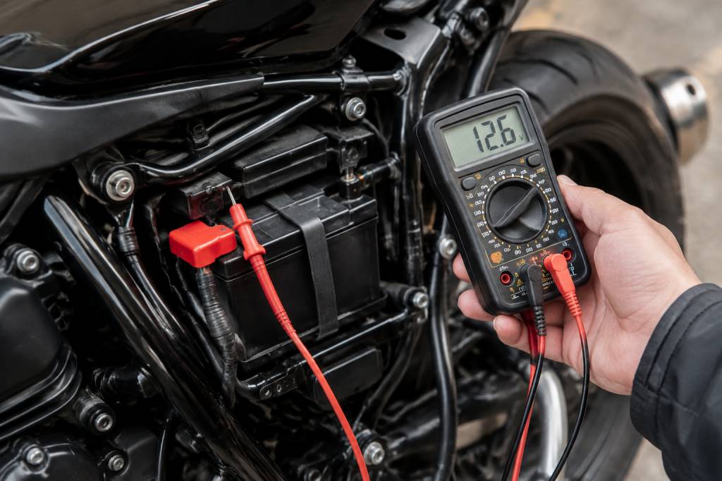 Voltage batterie moto : les valeurs normales à connaître pour éviter une panne
